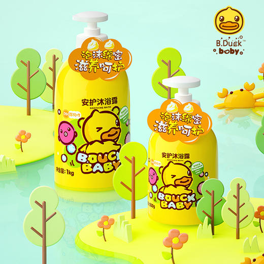 B.Duck Baby小黄鸭安护沐浴露1kg 商品图1