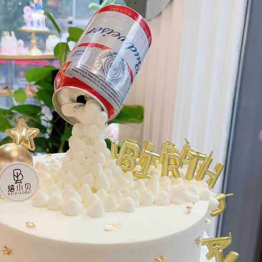 一口闷—男士爸爸生日蛋糕 商品图1