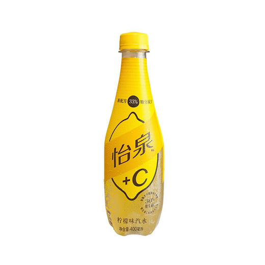 怡泉+C柠檬味汽水 400ml 商品图0