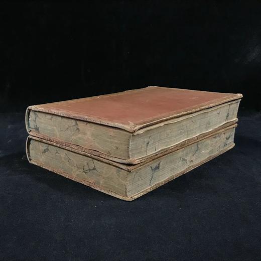 1821年 比维克《英国鸟类史》（全2卷） 近200幅版画插图 真皮精装大32开 商品图1