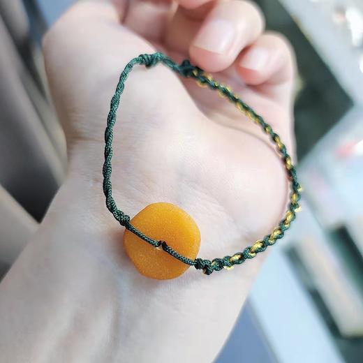 蜜蜡饼手串 商品图3