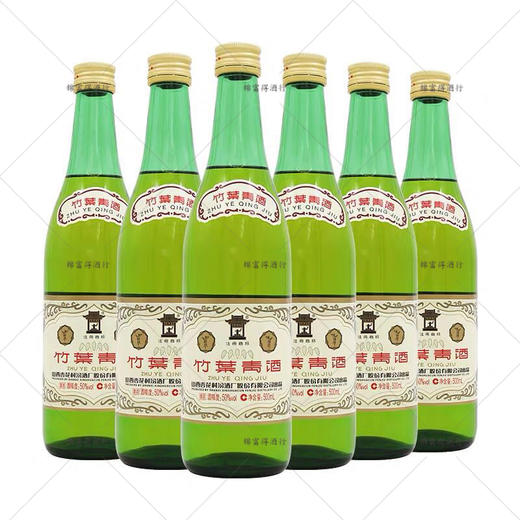 山西杏花村汾酒50度竹叶青500ml/瓶整箱6瓶 商品图1