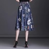TY3088 天丝牛仔半身裙松紧腰印花夏季新款气质大摆a字中长裙 商品缩略图2
