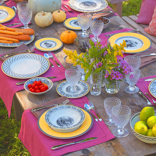 villeroyboch德国唯宝欧式复古平盘进口怀旧深盘点心盘西餐盘奥顿 商品图2