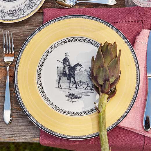 villeroyboch德国唯宝欧式复古平盘进口怀旧深盘点心盘西餐盘奥顿 商品图3