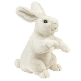 Folkmanis Puppets站姿白兔玩具/2868玩偶毛绒玩具礼物