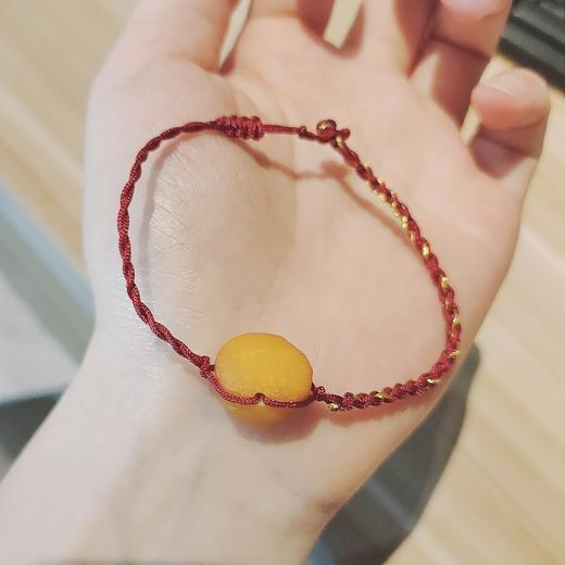 蜜蜡饼手串 商品图1