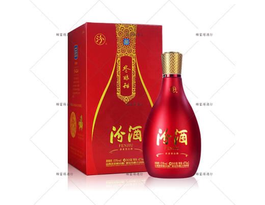 山西杏花村汾酒 53度冬酿甜  475ml*6盒整箱装  国产清香型白酒 商品图1