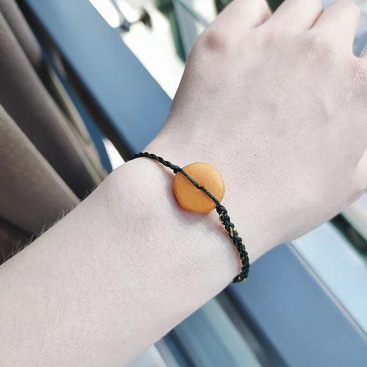 蜜蜡饼手串 商品图2