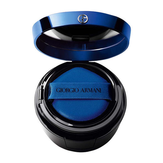 【大师气垫干皮保湿】阿玛尼蓝气垫 干皮水润持久遮瑕轻薄奶油肌黄皮14g 商品图0