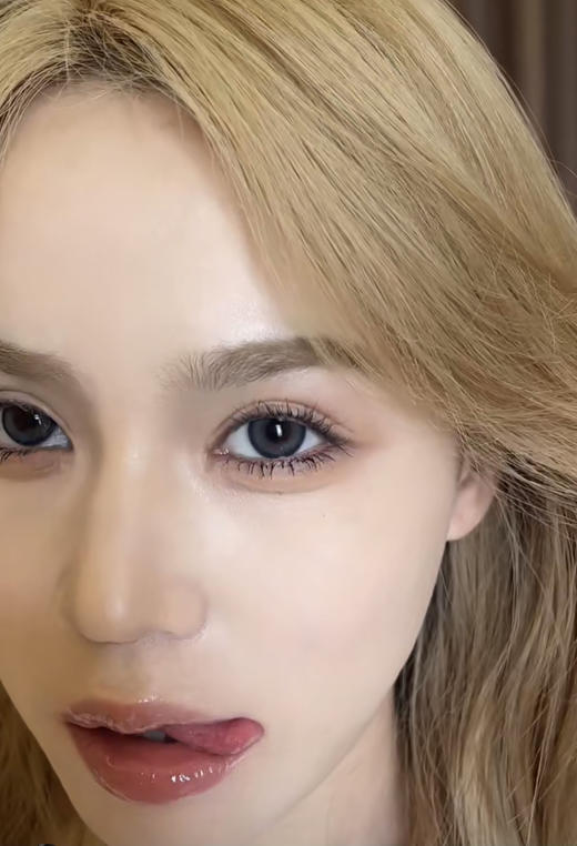 零零同款OrangeCaramel橘子焦糖 美瞳 奶酒蓝灰「555」/奶酒深棕 0-800度 商品图8