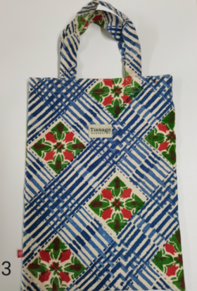 HUJI祤集Ditsy手提袋老布TISSAGE