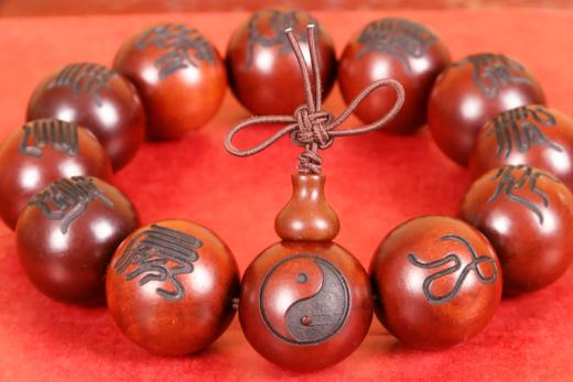 雷击枣木十字天經手串 商品图4