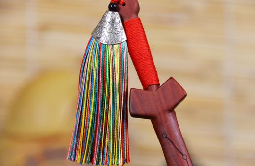 雷击枣木手工经书签，精雕细刻 商品图5