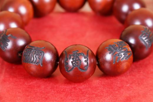 雷击枣木十字天經手串 商品图5