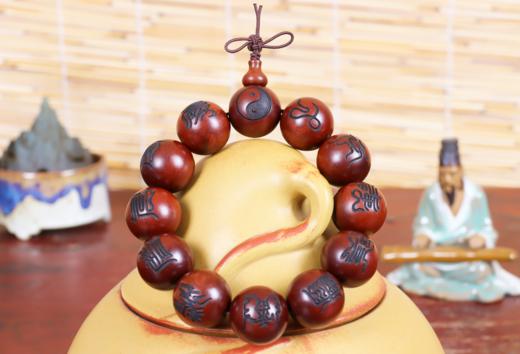 雷击枣木十字天經手串 商品图6