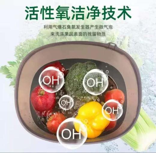【家用电器】果蔬消毒机智能家用食材肉类活性氧洗机洗菜机 商品图2