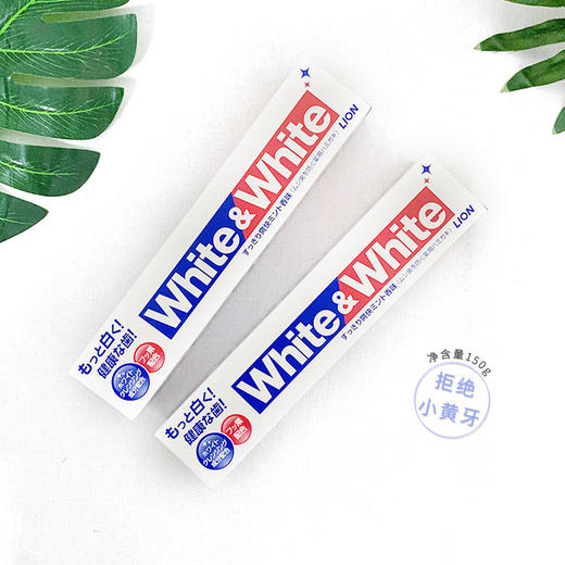 【两大支*150g】日本原装进口狮王大白牙膏 薄荷香除牙垢清新固齿 商品图0