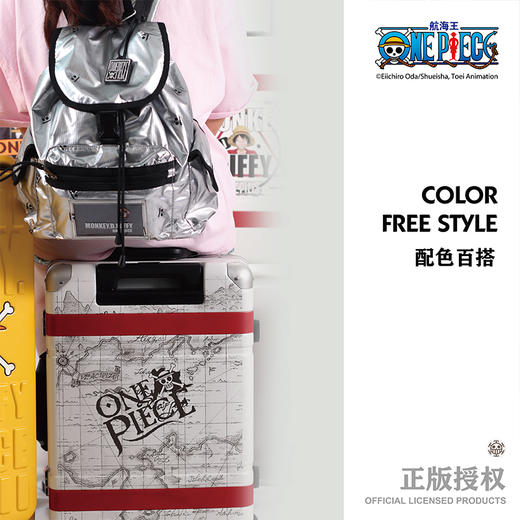 航海王/ONE PEICE 正版海贼王双肩包2021新款女包包mini可爱学生H-007 商品图1