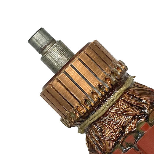 【货号04991】短款2.5电剪刀转子电剪刀电机7齿转子铁皮剪刀配件 商品图3