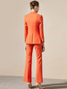 IWY/新品高端时尚洋气橘色西装套装女气质名媛总裁西服职业套裤203138C1+P3 商品缩略图5