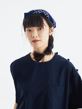 MTFR/中式盘扣户外落肩短袖TEE