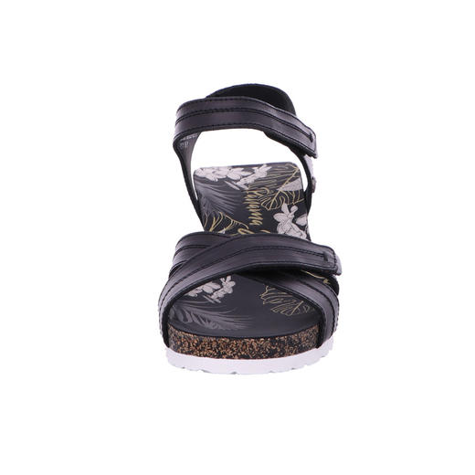 #断码特价40码#西班牙原产超舒适女士皮凉鞋黑色VBB1（超轻款） 商品图3