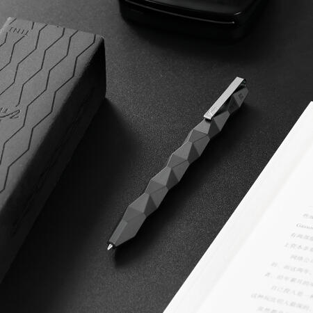 齐心旋转金属笔TIN1（赠3芯）盒装 商品图4