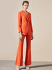 IWY/新品高端时尚洋气橘色西装套装女气质名媛总裁西服职业套裤203138C1+P3 商品缩略图2