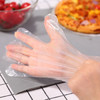 齐心一次性PE手套L369（1袋=100个) 透明 商品缩略图4