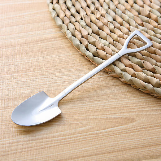 【拍1发4】创意410不锈钢西瓜勺铁锹铲甜品勺子冰淇淋雪糕勺-W仓 商品图4