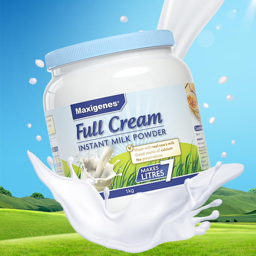 澳大利亚美可卓全脂奶粉1000g/120128 全家营养奶奶香浓郁 商品图0