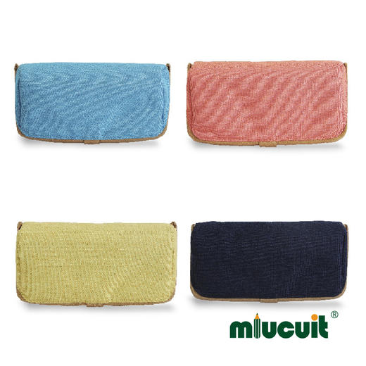 日本Raymay藤井FY349学生用彩色简约开口式文具袋大容量收纳笔袋 商品图4