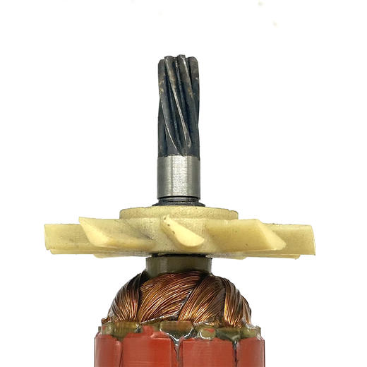 【货号04991】短款2.5电剪刀转子电剪刀电机7齿转子铁皮剪刀配件 商品图2