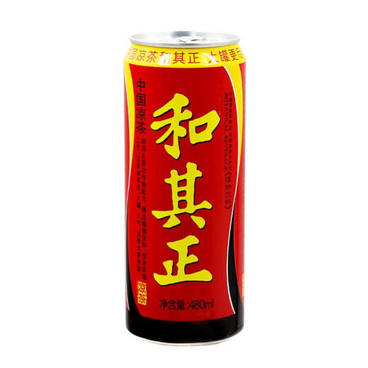 和其正大罐凉茶480ML 商品图0