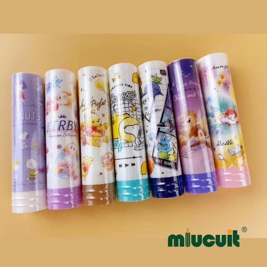 日本进口KAMIO香味胶棒迪士尼卡通可爱学生胶棒 商品图1