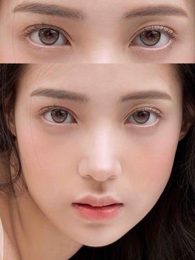 idol  日抛 半年抛 美瞳  迷雾棕、蜂蜜棕「79」超舒适哦！