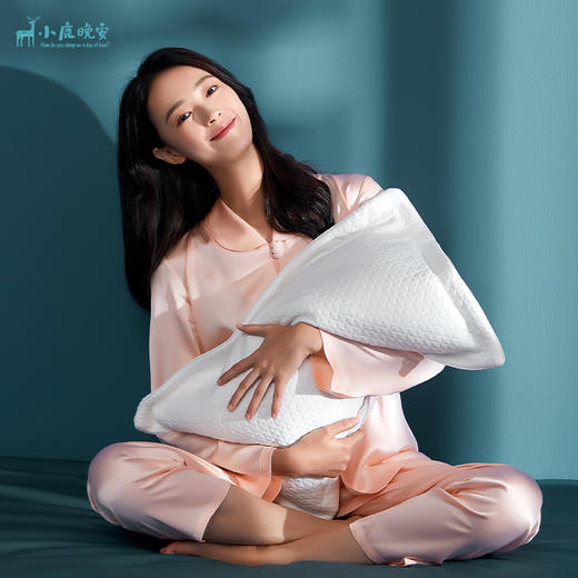 【小鹿晚安】5866艾珠健康枕｜自由支撑颈部，随型艾珠按压颈椎和安眠穴/玉枕穴，整夜修复颈椎，艾香迷人【大象严选】 商品图6