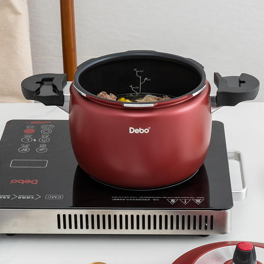 Debo德铂铂爵铝合金高压锅压力锅汤锅炖锅 商品图4