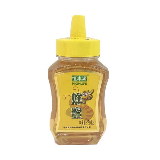【亚欧超市】恒丰源蜂蜜500g 商品图0