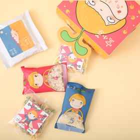 窝小芽新妈体验装（引流款）50g*2包粥米（随机）25g*2包蝴蝶面6g*2包鳕鱼球