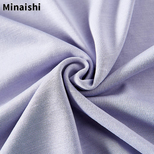 【米奈诗】2021夏季冰感铜氨丝懒人T恤5色可选 商品图2