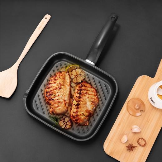 Debo德铂柯蒂斯条纹牛排不粘煎锅 商品图2