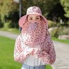 YSFS-M7071夏季帽子女遮脸大檐太阳帽ZF 商品缩略图4