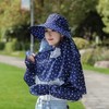 YSFS-M7071夏季帽子女遮脸大檐太阳帽ZF 商品缩略图0