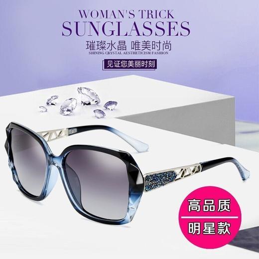 TZW-GM启鹰尔购新款偏光墨镜女大框圆脸长脸潮流网红 商品图8