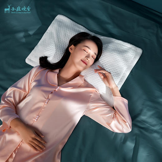 【小鹿晚安】5866艾珠健康枕｜自由支撑颈部，随型艾珠按压颈椎和安眠穴/玉枕穴，整夜修复颈椎，艾香迷人【大象严选】 商品图4