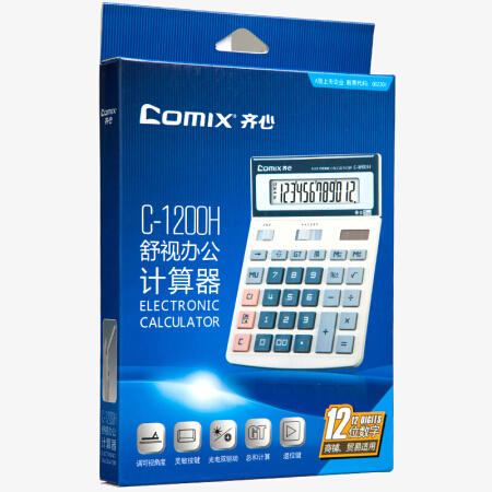 齐心计算器C-1200H大号 商品图2