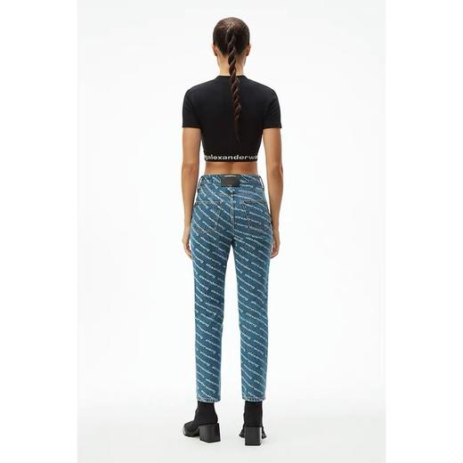 ALEXANDER WANG | High Rise Logo Jeans 商品图2