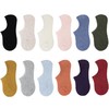 【女袜】夏季棉薄款隐形纯色短袜浅口透气防滑船袜 商品缩略图4